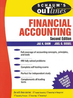 cover image of Schaum's Outline of Financial Accounting 2 Ed.